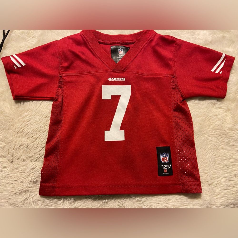 * NFL Team Apparel San Francisco 49ers #7 Kaepernick baby 12 months jersey